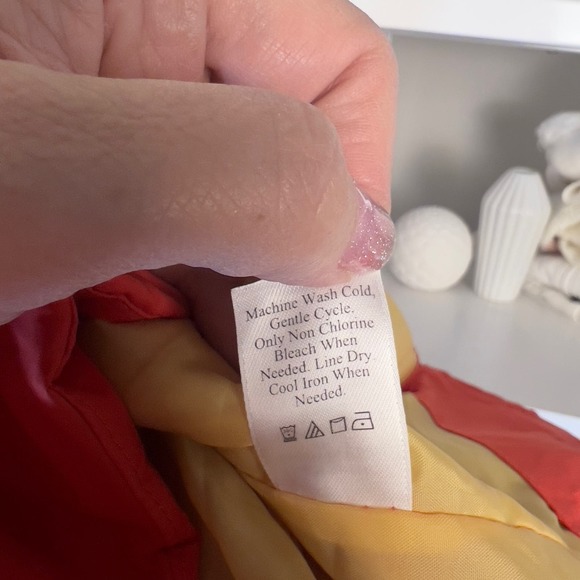 Coldwater Creek women's sz. large quilted vest beaded zip. fun whimsical #2187 - Picture 10 of 12